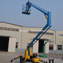 8-16m lifting height 200kg capacity trailer mounted boom lift genie boom lift